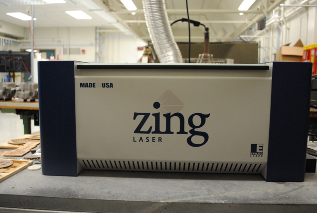 Innovation and additive manufacturing machine called Epilog Zing